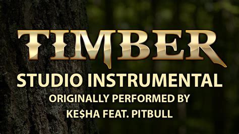 pitbull timber instrumental